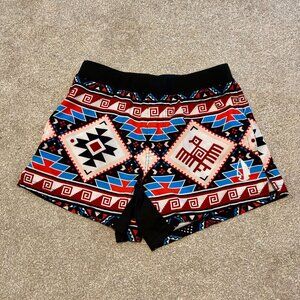 Men's Tachuntfish Sized Medium Tribal Shorts Sized Medium